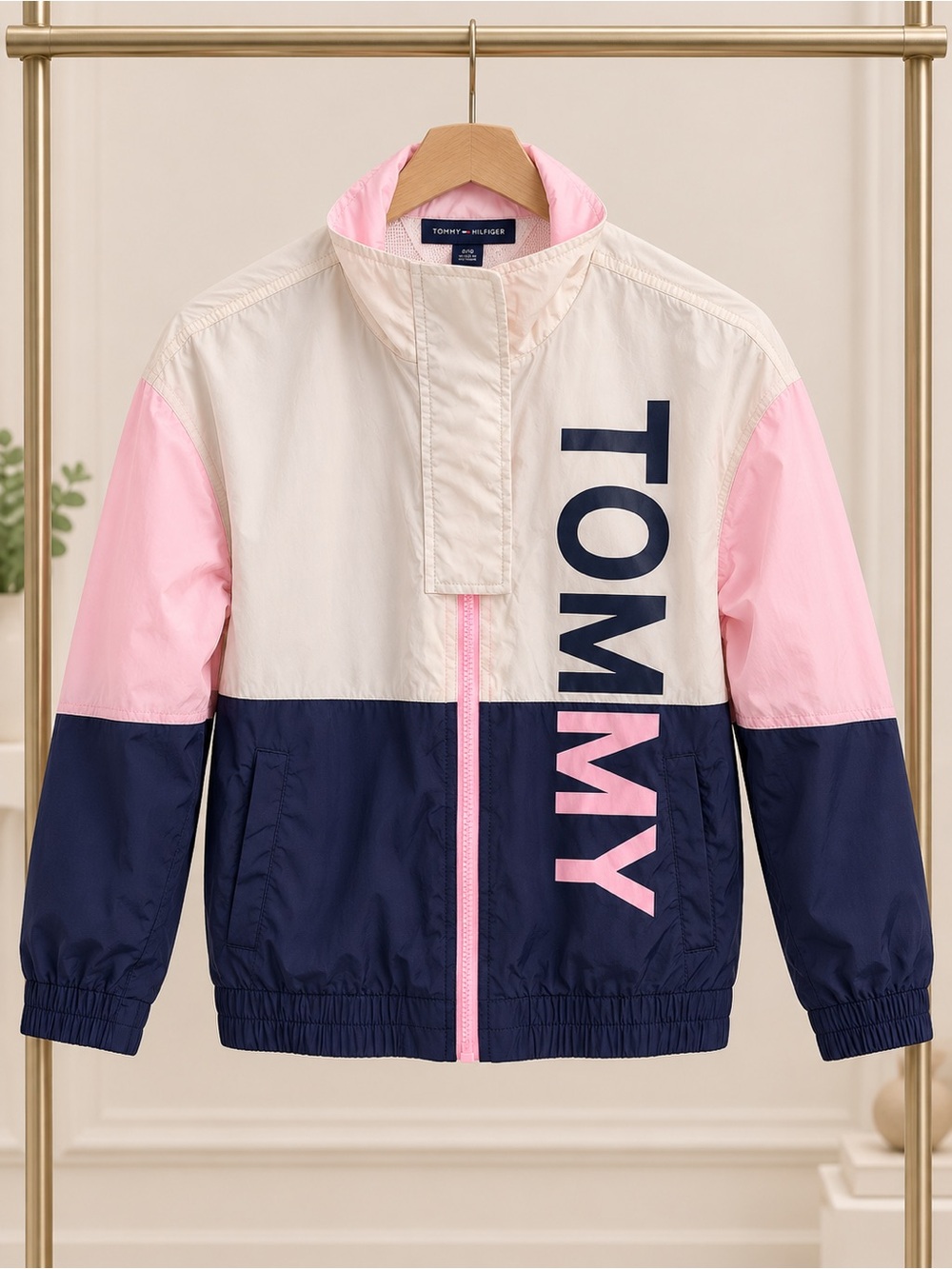 Girls’ Tommy Hilfiger Lightweight Windbreaker Size M (8–10) - Picture 2 of 6